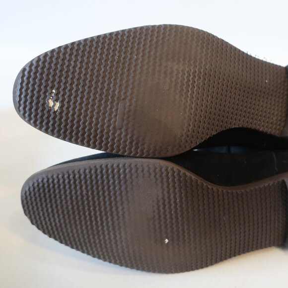 Womens Sutor Mantellassi Black Suede Flat Heel Pull-On Booties 40 US/10 - Picture 10 of 16